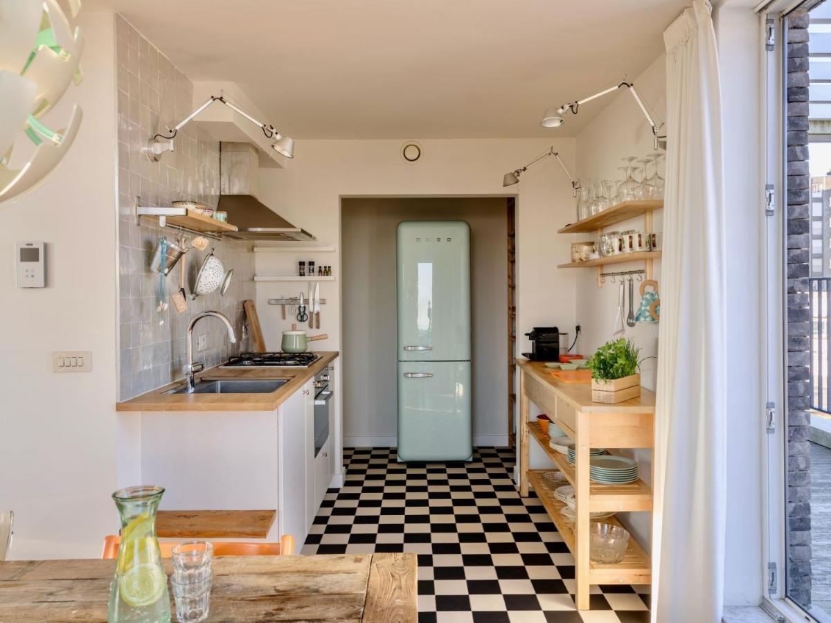 Appartement Stijlvolle En Lichtrijke Design Penthouse Met Prachtig Uitzicht Te Wenduine à Le Coq Extérieur photo