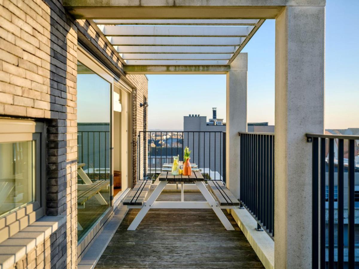 Appartement Stijlvolle En Lichtrijke Design Penthouse Met Prachtig Uitzicht Te Wenduine à Le Coq Extérieur photo