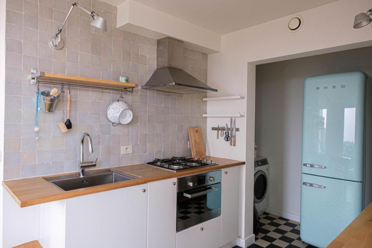 Appartement Stijlvolle En Lichtrijke Design Penthouse Met Prachtig Uitzicht Te Wenduine à Le Coq Extérieur photo